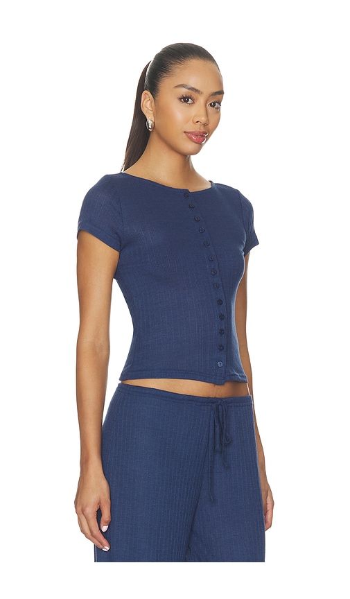 Romee Button Up Tee in . - size L (also in M, S, XL, XS) - ALL THE WAYS - Modalova