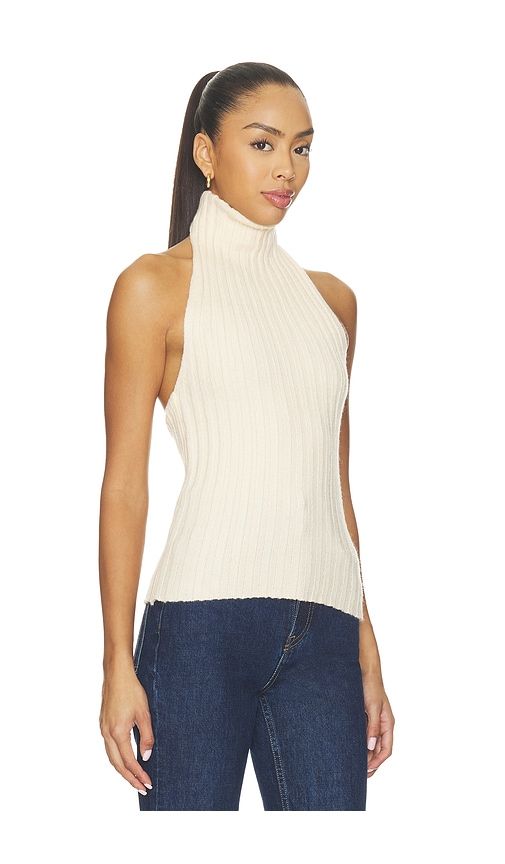 Kassidy Knit Halter Top in . - size L (also in M, S, XS) - ALL THE WAYS - Modalova