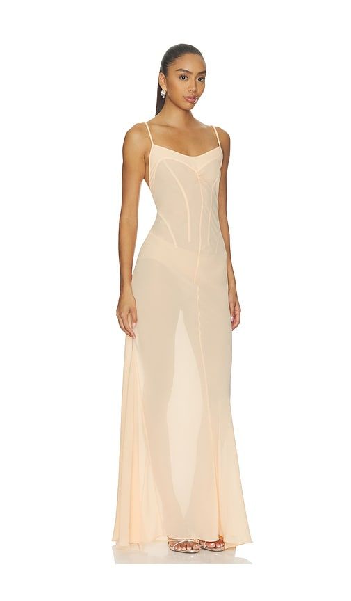 Janet Slip Dress With Draped Bust in . - size M (also in S, XS) - Anna October - Modalova
