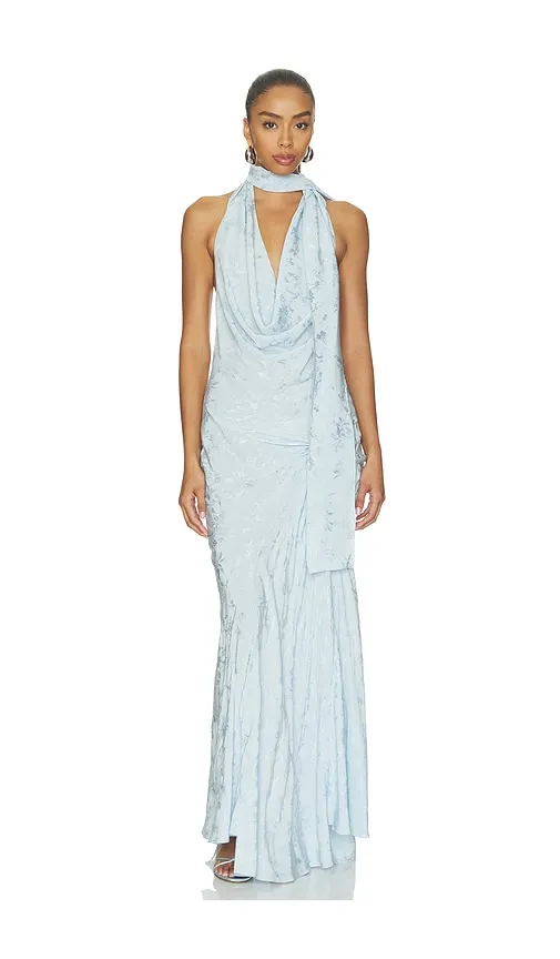 Kelly Halter Maxi Dress in . - size L (also in M, S) - Anna October - Modalova