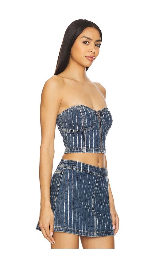 Academia Bustier in Blue. - size S (also in XS) - Abrand - Modalova