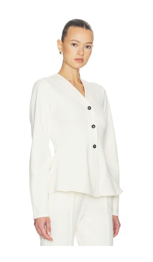 Azalea Jersey Cardigan in White. - size 0 (also in 2, 4, 6, 8) - ALIGNE - Modalova