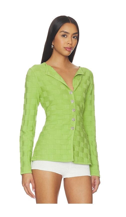 Olsen Knitted Shirt in Green. - size 2 (also in 4, 6, 8) - ALIGNE - Modalova