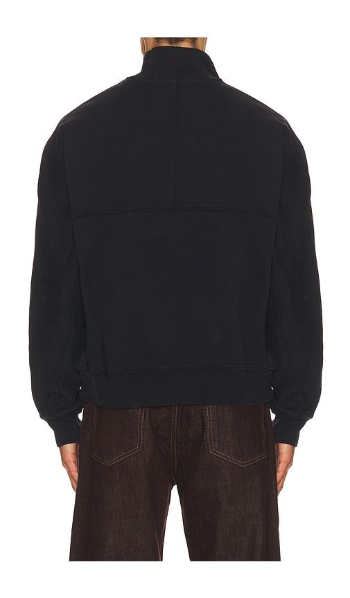 Idris Quarter Zip in Black. - size S (also in M, L, XL/1X) - AGOLDE - Modalova