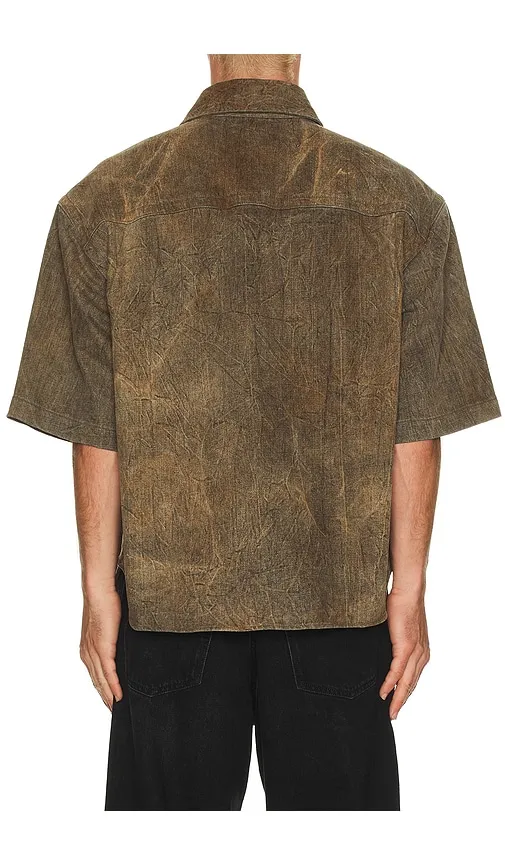 Watson Shirt in Brown. - size L (also in M, S) - AGOLDE - Modalova