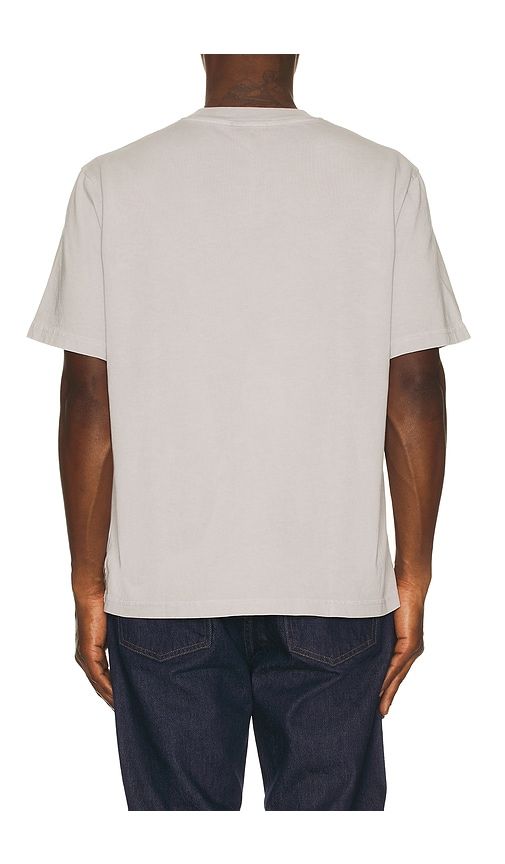 Asha Mock Neck Tee in Grey. - size S (also in XL/1X) - AGOLDE - Modalova