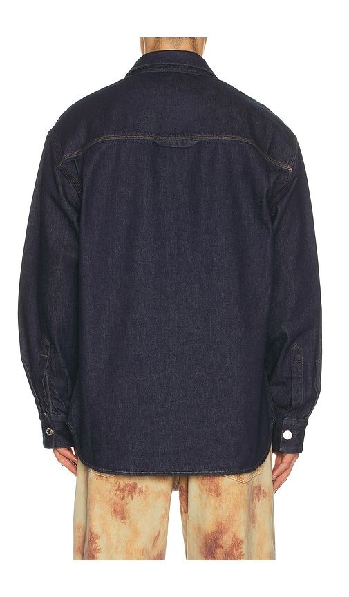 Atticus Shirt in Blue. - size M (also in S, XL/1X) - AGOLDE - Modalova