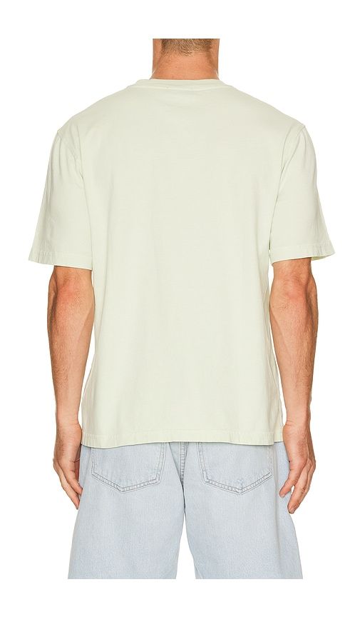 Asha Mock Neck Tee in Green. - size S (also in XL/1X) - AGOLDE - Modalova