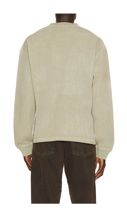 Long Sleeve Asha Shirt in Green. - size S (also in XL/1X) - AGOLDE - Modalova