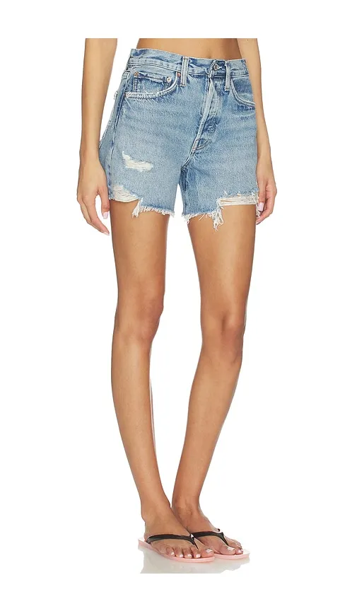 Long Parker Shorts in Blue. - size 24 (also in 25, 26, 27, 28, 29, 30) - AGOLDE - Modalova
