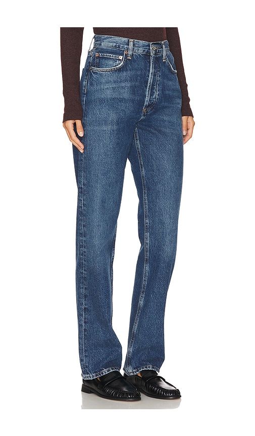 S Pinch Waist High Rise Straight Jeans in Blue. - size 28 (also in 32, 33) - AGOLDE - Modalova