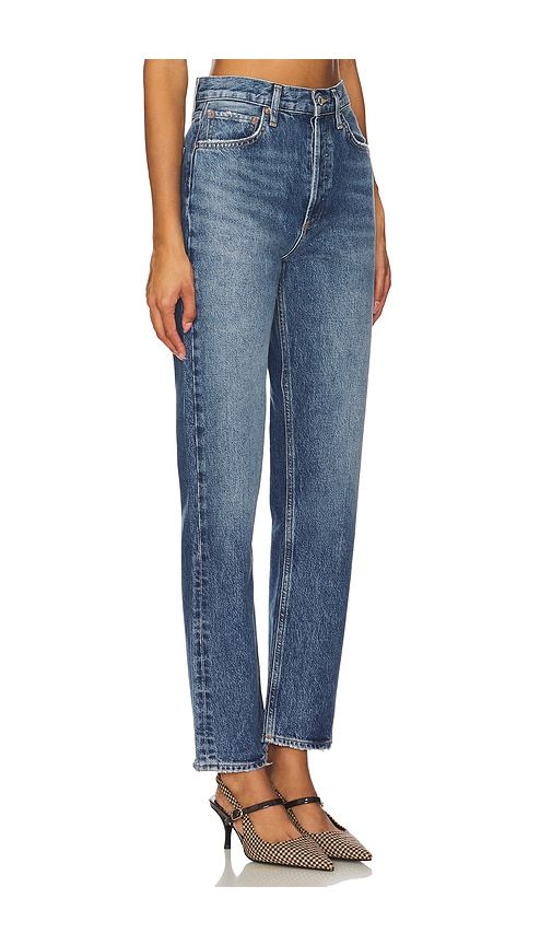 S Pinch Waist High Rise Straight Jeans in Blue. - size 25 (also in 27) - AGOLDE - Modalova
