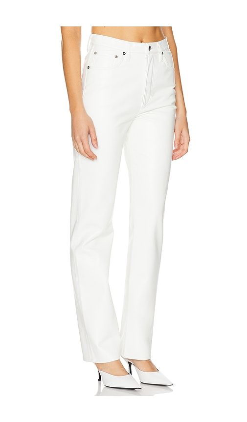 S Pinch Waist Long Jeans in White. - size 28 (also in 34) - AGOLDE - Modalova