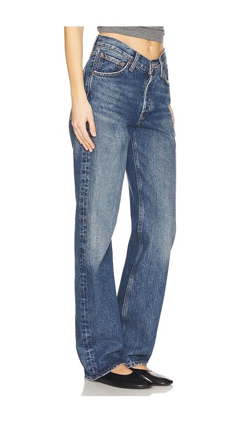 V-waist Kelly Jeans in Blue. - size 30 (also in 31) - AGOLDE - Modalova