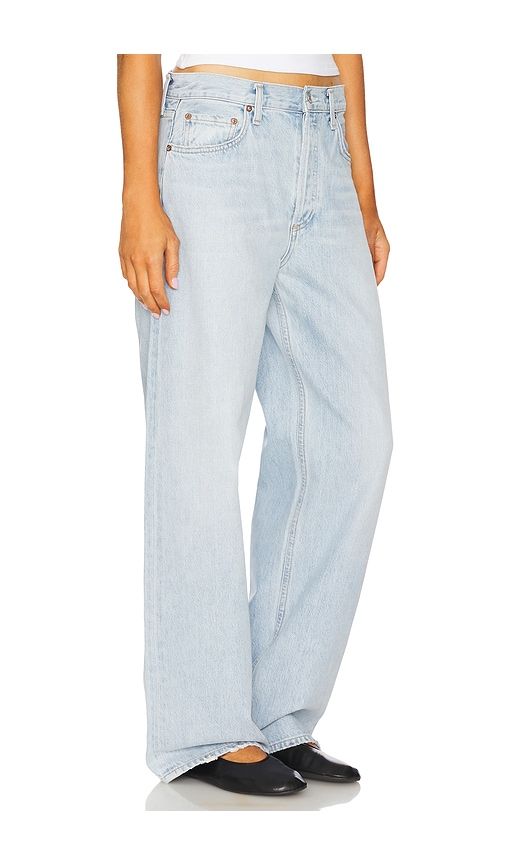 Low Slung Baggy Jeans in Blue. - size 31 (also in 32, 33) - AGOLDE - Modalova