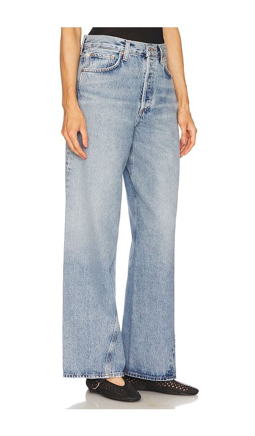 Twist Low Slung Baggy in Blue. - size 26 (also in 27, 29) - AGOLDE - Modalova