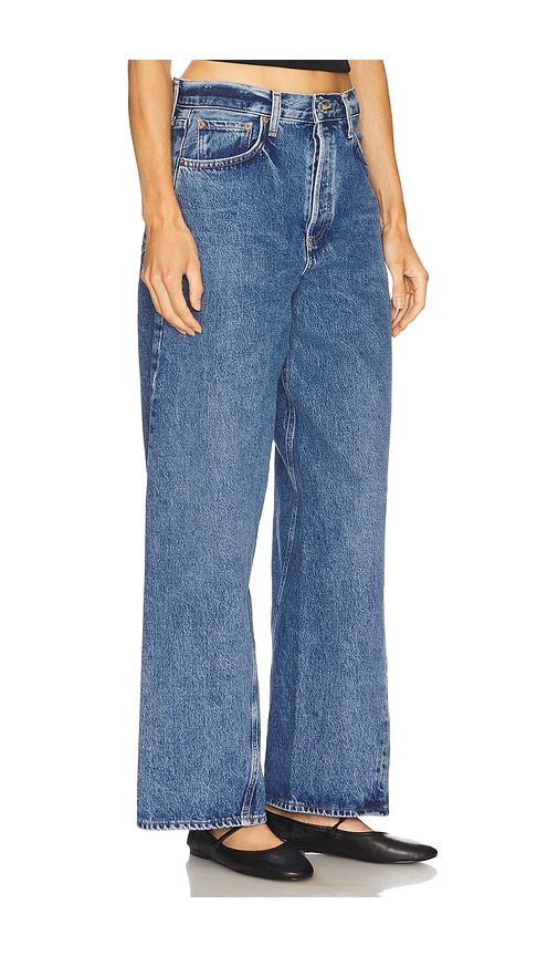 Twist Low Slung Baggy Jeans in Blue. - size 27 (also in 30) - AGOLDE - Modalova
