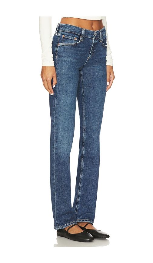 Low Rise Slim Jeans in Denim-Medium. - size 25 (also in 26, 27, 28, 29, 30, 32) - AGOLDE - Modalova
