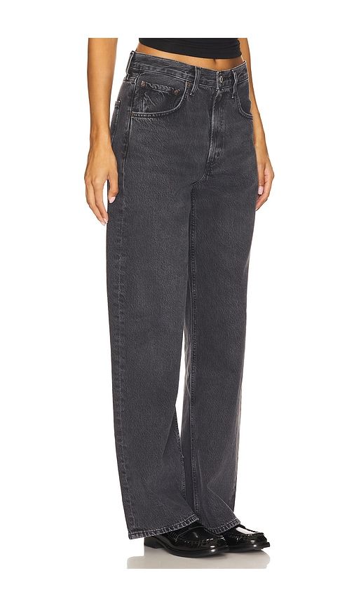 Low Curve Jeans in Black. - size 24 (also in 30, 32, 34) - AGOLDE - Modalova