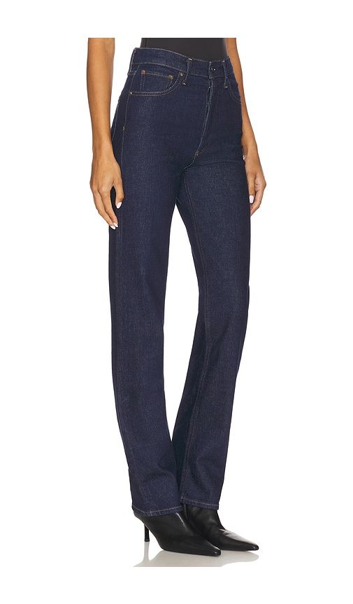 S Pinch Waist Long Jeans in Blue. - size 24 (also in 30, 33, 34) - AGOLDE - Modalova