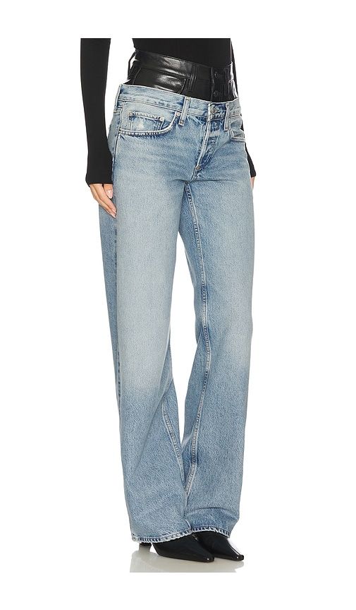 Elson High Rise Loose Jeans in Blue. - size 26 (also in 27, 28, 29, 34) - AGOLDE - Modalova
