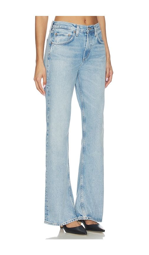 Kick Boot Jeans in Blue. - size 23 (also in 24, 25, 26, 27, 28, 29, 30, 31, 32, 33, 34) - AGOLDE - Modalova