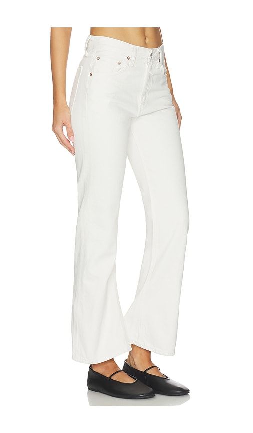 Kick It Boot Ankle Jeans in White. - size 23 (also in 25, 26, 27, 28, 29, 30, 32, 33, 34) - AGOLDE - Modalova