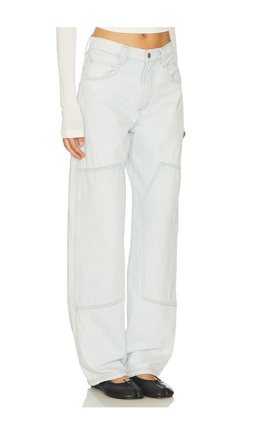 Laria Pierced Jeans in Blue. - size 23 (also in 24, 25, 26, 27, 28, 29, 30, 31, 32, 33, 34) - AGOLDE - Modalova