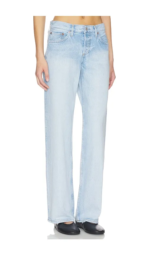 Low Rise Loose Jeans in Denim-Light. - size 29 (also in 31, 33) - AGOLDE - Modalova