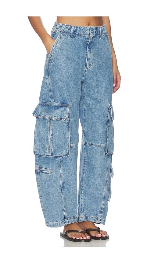 Ambika Utility Jean in Blue. - size 23 (also in 24, 25, 26, 27, 30) - AGOLDE - Modalova