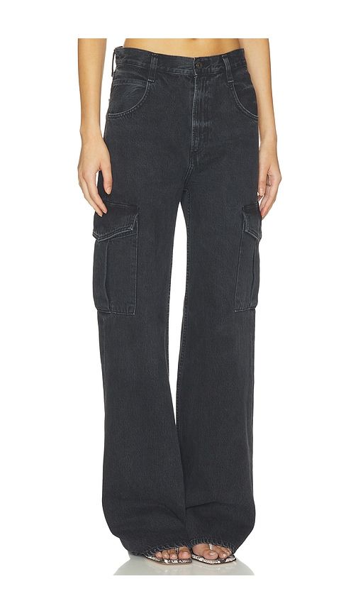 Minka Cargo Jeans in Black. - size 31 (also in 32, 33) - AGOLDE - Modalova