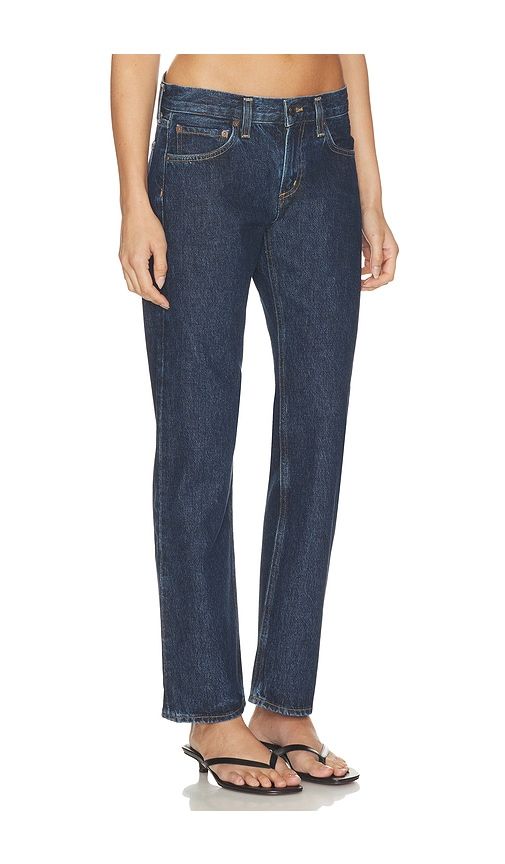 Stovepipe Jean in Blue. - size 24 (also in 25, 26, 27, 28, 29, 30, 31, 32, 33, 34) - AGOLDE - Modalova