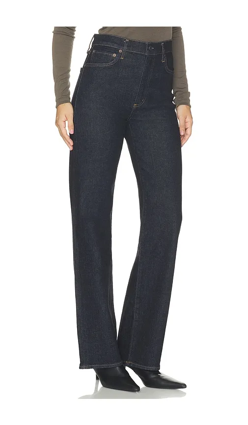 Harper Jean in Blue. - size 24 (also in 25, 26, 27, 28, 29, 31, 32, 33) - AGOLDE - Modalova