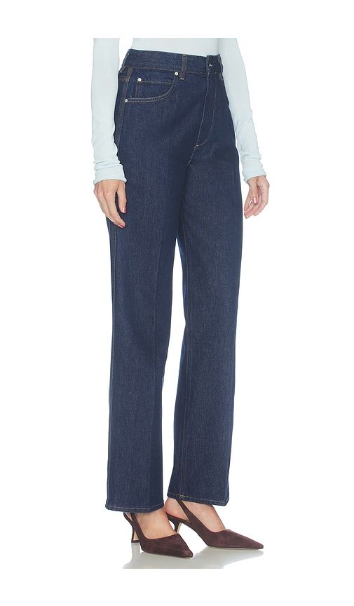 Multineedle Morgan Jean in Blue. - size 23 (also in 24, 25, 26, 27, 28, 29, 30, 33, 34) - AGOLDE - Modalova