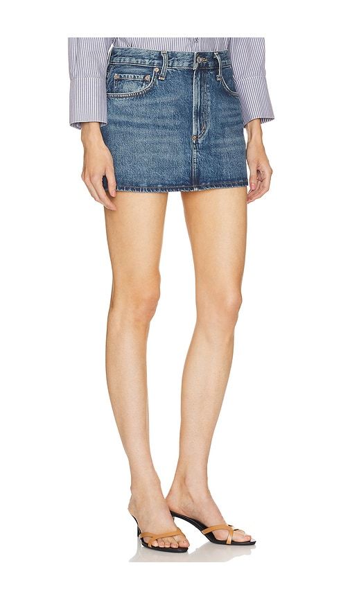 Alek Mini in Denim-Medium. - size 29 (also in 30, 31, 32, 34) - AGOLDE - Modalova