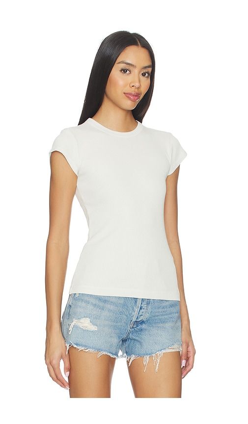 Edison Tee Shirt in Cream. - size M (also in S, XS) - AGOLDE - Modalova