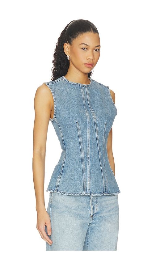 Corbin Shell Top in Blue. - size L (also in M, XL, XS) - AGOLDE - Modalova