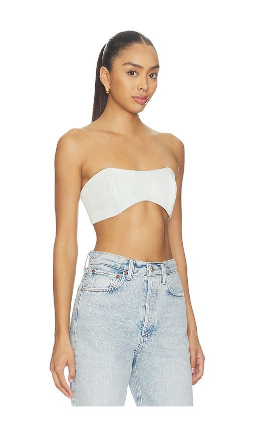 Gwynne Tube Top in Blue. - size L (also in M, S, XL, XS) - AGOLDE - Modalova