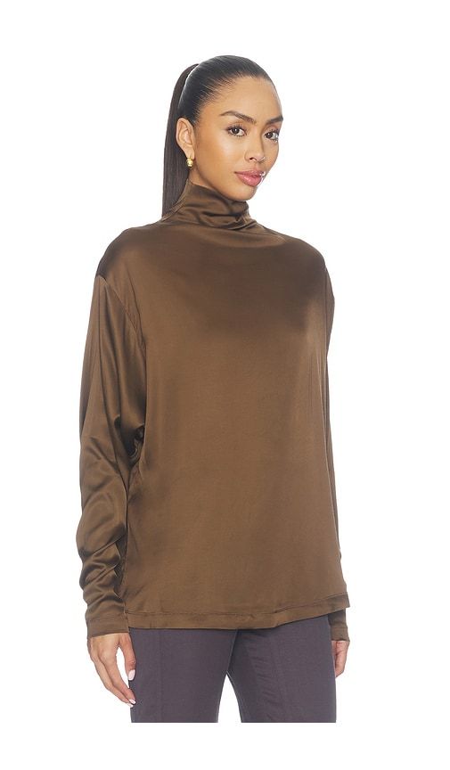 Bryony Top in Brown. - size XS (also in S, M, L, XL) - AGOLDE - Modalova