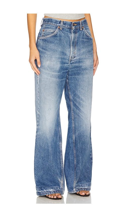 Vintage Wide Leg Jean in Blue. - size 27 (also in 32, 33) - aligrace - Modalova