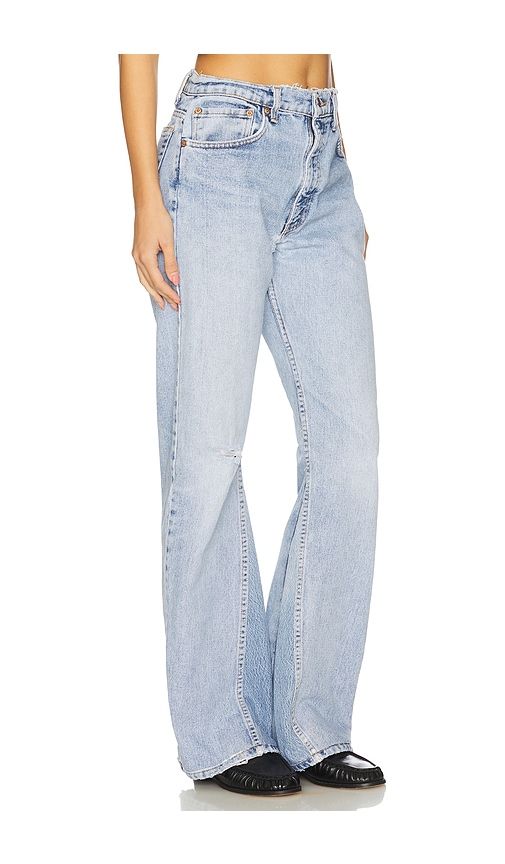 Vintage Girlfriend Utility Jeans in Blue. - size 26 (also in 30, 31) - aligrace - Modalova