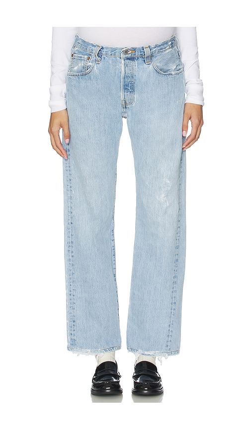 Vintage Maternity Baggy Jeans in Blue. - size L (also in XS) - aligrace - Modalova