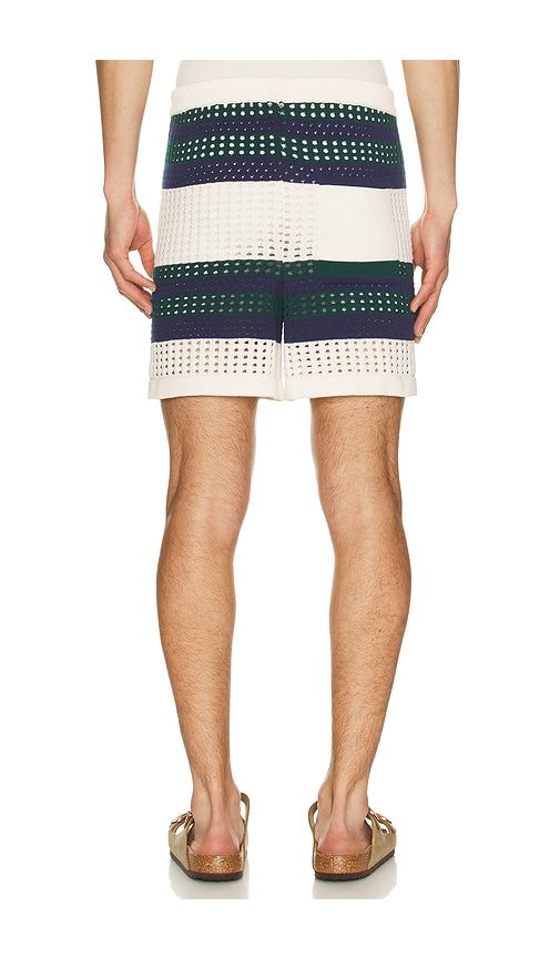Maury Shorts in White,Navy. - size 30 (also in 32) - Agua Bendita - Modalova