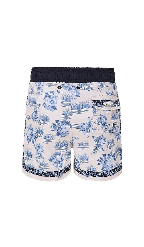 Kids Nick Ivy Swim Short in Blue. - size 2 (also in 4, 6) - Agua Bendita - Modalova