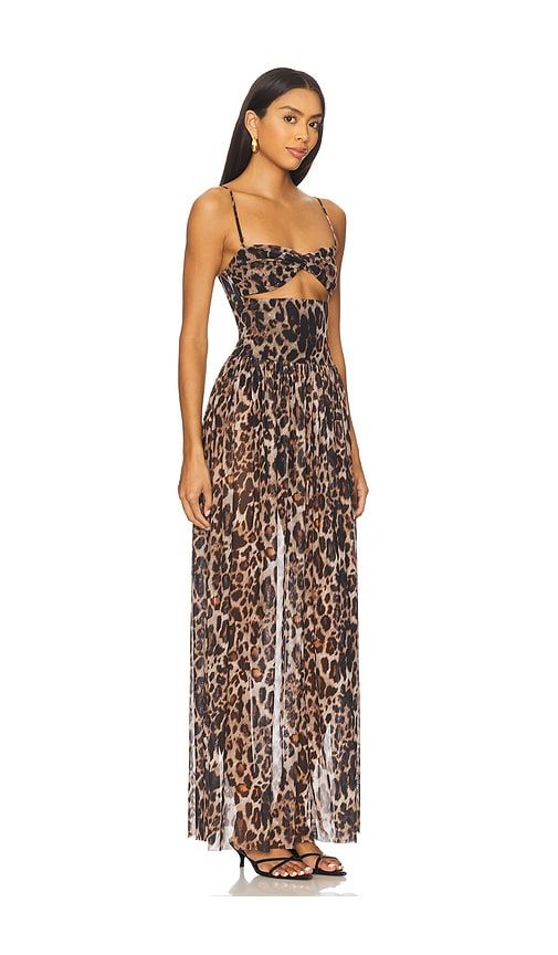 X REVOLVE Malay Maxi Dress in Brown. - size M (also in S) - Agua Bendita - Modalova