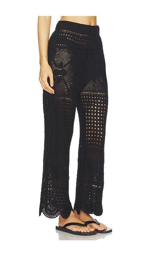 Wesley Quilt Flared Pants in . - size L (also in M) - Agua Bendita - Modalova