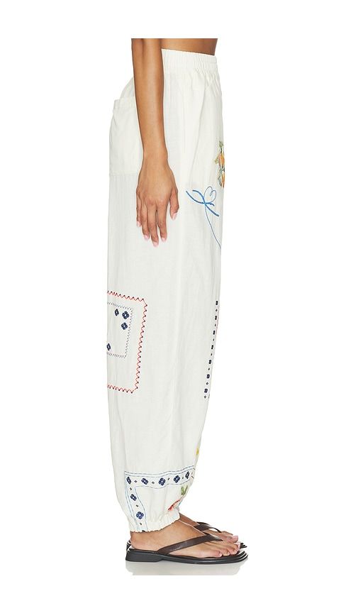 Toscana Basket Pant in Multi. - size L (also in M, S) - Agua Bendita - Modalova