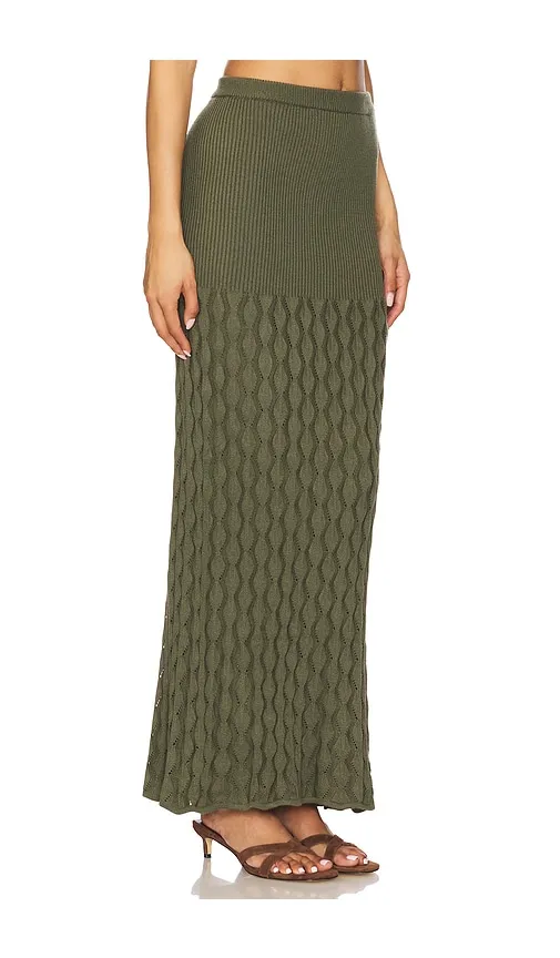 X REVOLVE Theodora Skirt in . - size L (also in M) - Agua Bendita - Modalova