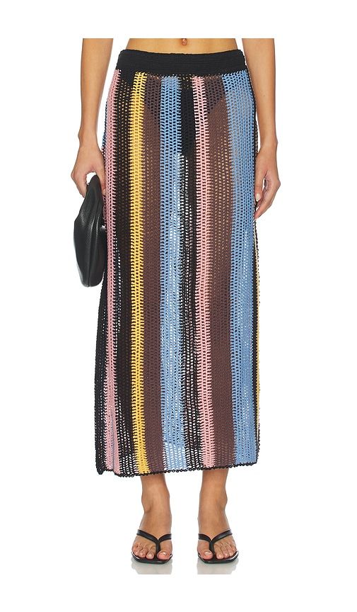 Cyprus Skirt in Black. - size L (also in M, S) - Agua Bendita - Modalova