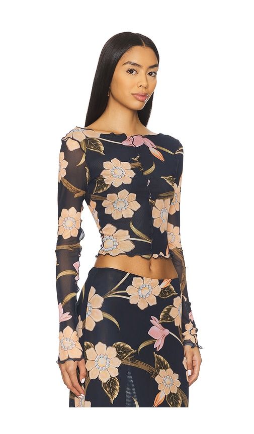 X REVOLVE Liana Top in Navy. - size L (also in M, S) - Agua Bendita - Modalova